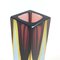 Sommerso Murano Glass Vase by Flavio Poli for Alessandro Mandruzzato, 1960s, Image 3
