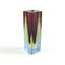 Sommerso Murano Glass Vase by Flavio Poli for Alessandro Mandruzzato, 1960s, Image 1