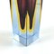 Sommerso Murano Glass Vase by Flavio Poli for Alessandro Mandruzzato, 1960s 4