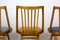Oak Dining Chairs from Interier Praha, 1960s, Set of 4 14