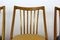 Oak Dining Chairs from Interier Praha, 1960s, Set of 4 18