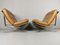 Leatherette & Chrome Lotus Chairs by Ico Luisa Parisi for MIM, 1960s, Set of 2, Image 2