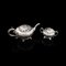 English Silver-Plated Tea Service from Viners of Sheffield, 1960s, Set of 2 2