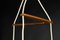 Teak & Opaline Glass Cascading Boomerang Chandelier from Philips, 1950s 7