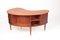 Danish Teak Kidney Desk by Tibergaard Nielsen for Ikast Møbler, 1950s, Image 6