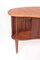 Danish Teak Kidney Desk by Tibergaard Nielsen for Ikast Møbler, 1950s 4