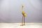 Hollywood Regency Brass Crane Bird Sculpture, 1960s 3