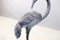 Hollywood Regency Brass Crane Bird Sculpture, 1960s 3