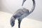 Hollywood Regency Messing Kranich Vogel Skulptur, 1960er 3