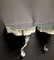 Art Deco Glass & Chromed Metal Console Tables, 1930s, Set of 2, Image 3