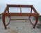 Antique Belgian Art Deco Oak Dining Table by Gustave Serrurier-Bovy, Image 2