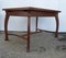 Antique Belgian Art Deco Oak Dining Table by Gustave Serrurier-Bovy, Image 9