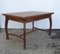 Antique Belgian Art Deco Oak Dining Table by Gustave Serrurier-Bovy, Image 3