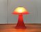 Lámpara de mesa hongo vintage de vidrio, Imagen 19
