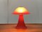 Vintage Glass Mushroom Table Lamp 19