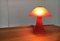 Lámpara de mesa hongo vintage de vidrio, Imagen 22