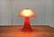Lámpara de mesa hongo vintage de vidrio, Imagen 31