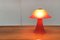 Lámpara de mesa hongo vintage de vidrio, Imagen 25