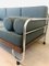 Teal Green Bauhaus Tubular Steel Sofa for Robert Slezak, 1930s, Image 3