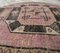 Vintage Turkish Oushak Round Carpet 5