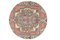 Vintage Turkish Round Rug, Image 1