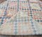 Square Vintage Turkish Handmade Wool Rug 5