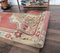 Vintage Turkish Handmade Wool Half Rug 7