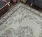 Vintage Turkish Handmade Wool Carpet 7