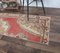 Vintage Turkish Handmade Wool Half Rug, Image 4