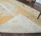 Antique Turkish Orange Handmade Wool Rug 6