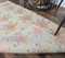 Tappeto vintage floreale fatto a mano beige, Turchia, Immagine 6