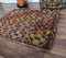 Handgeknüpfter türkischer Vintage Kilim Teppich aus handgewebter Wolle 7