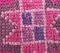 Türkischer Vintage Purple Wool Läufer 7