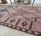 Vintage Turkish Handmade Wool Carpet 5