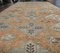 Vintage Turkish Orange Carpet 6