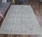 Tapis Vintage Fait Main en Laine Grise, Turquie 2