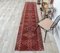 Vintage Turkish Hand-Knotted Handmade Runner 2