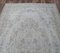 5x10 Vintage Turkish Oushak Gray Oriental Handmade Rug 6