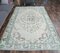 6x10 Vintage Turkish Oushak Handmade Wool Living Room Rug 2