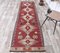 Tapis Kilim Runner Vintage en Bois de Kilim Oushak, Turquie, 3x9 2