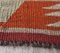 Tappeto Kilim Runner vintage fatto a mano, Oushak, Turchia, Immagine 5