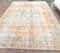 8x12 Vintage Turkish Oushak Oriental Carpet in Orange 3