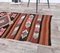 3x6 Vintage Turkish Kilim Oushak Handmade Wool Area Rug 4