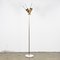 Italian Midcentury Brass, Glass and Marble Floor Lamp by Bruno Chiarini 2