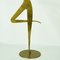 Mid-Century Austrian Brass Female Gymnast Sculpture by Franz Hagenauer, Image 4