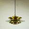 Scandinavian Brass Pendant Attributed to Jo Hammerborg for Fog and Morup, Denmark 5