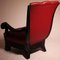 Austrian Red Leather Armchairs Attributed to Otto Prutscher, Set of 2 7