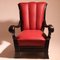 Austrian Red Leather Armchairs Attributed to Otto Prutscher, Set of 2 2