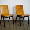 Austrian Mid-Century Beech Stacking Chairs by Roland Rainer, Set of 2 4