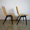 Austrian Mid-Century Beech Stacking Chairs by Roland Rainer, Set of 2 5